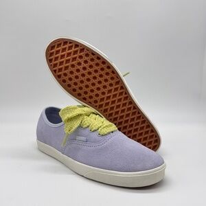Vans Authentic Lowpro Suede Sneakers Lavender Unisex Men’s 5.5 Women’s 7 New